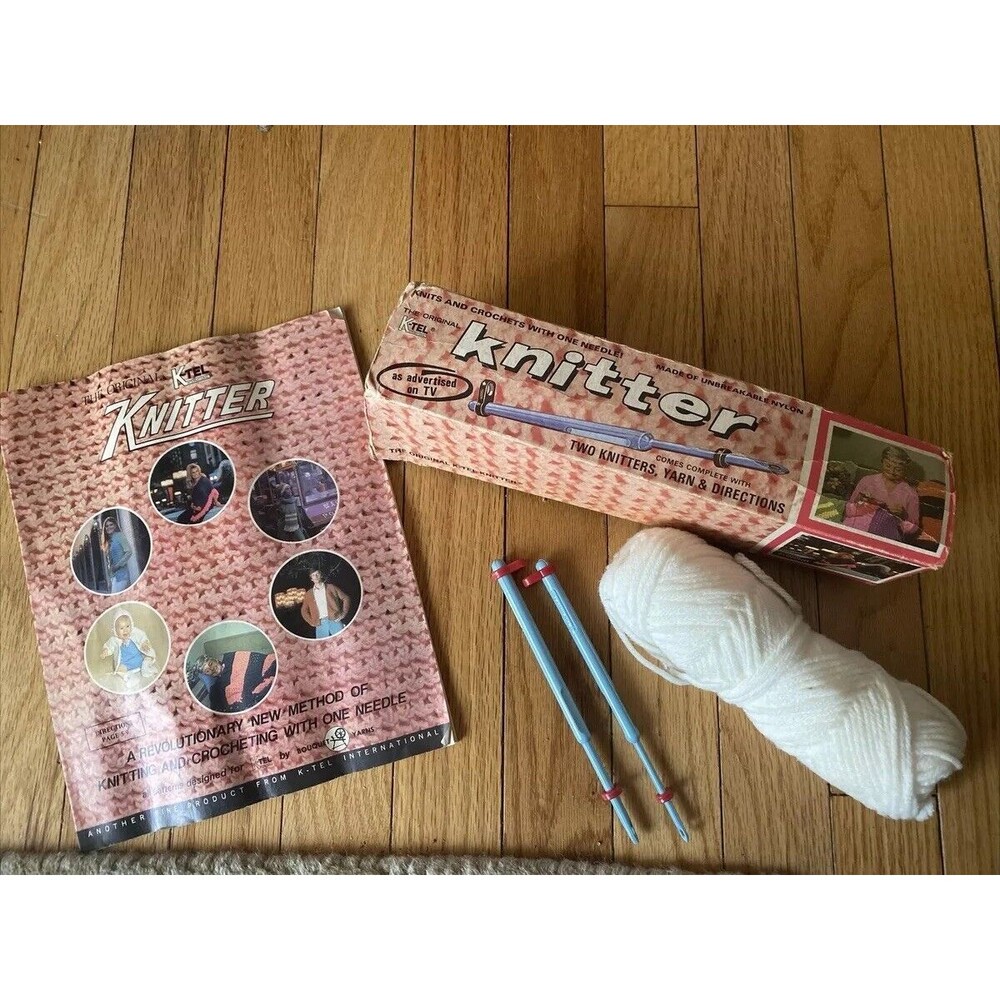 The Original K-Tel Knitter Complete 1964 Vintage 60’s